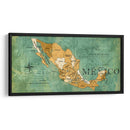 Mapa Vintage México - Lofty&Me | Cuadro decorativo de Canvas Lab