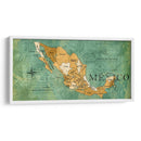 Mapa Vintage México - Lofty&Me | Cuadro decorativo de Canvas Lab