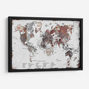 Mapa Vintage Blanco con nombres - Lofty&Me | Cuadro decorativo de Canvas Lab
