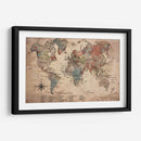 Mapa vintage con nombres - Lofty&Me | Cuadro decorativo de Canvas Lab