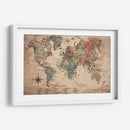Mapa vintage con nombres - Lofty&Me | Cuadro decorativo de Canvas Lab