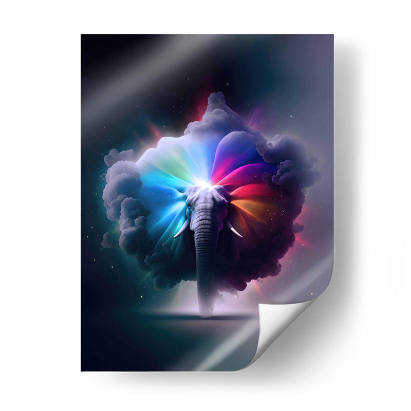 Elefante de la suerte - Paltik Arte Digital | Cuadro decorativo de Canvas Lab