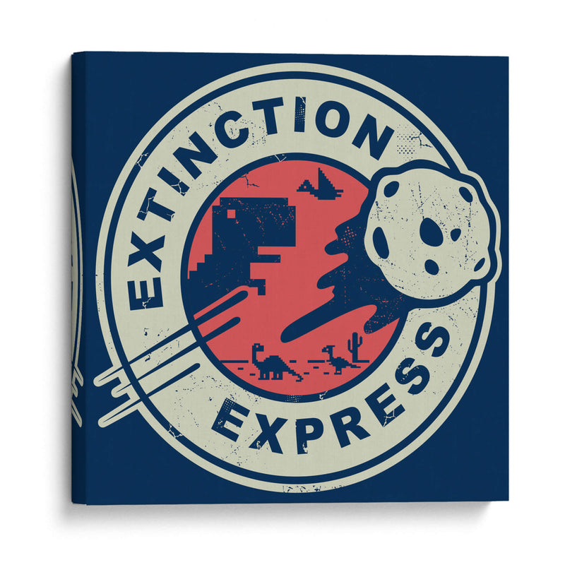 Extinción Express - Roge I. Luis | Cuadro decorativo de Canvas Lab