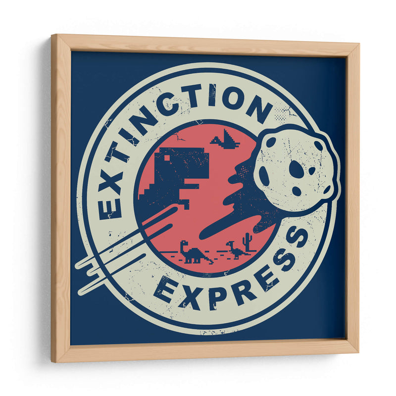 Extinción Express - Roge I. Luis | Cuadro decorativo de Canvas Lab