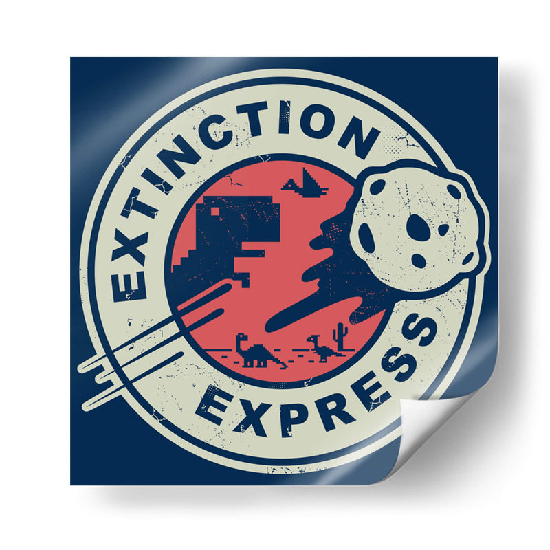 Extinción Express - Roge I. Luis | Cuadro decorativo de Canvas Lab