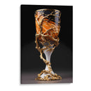 Bebe Un Sueño - Anaranjado y Dorado - 1 - DeLaVegaGaming | Cuadro decorativo de Canvas Lab