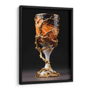 Bebe Un Sueño - Anaranjado y Dorado - 1 - DeLaVegaGaming | Cuadro decorativo de Canvas Lab