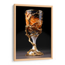 Bebe Un Sueño - Anaranjado y Dorado - 1 - DeLaVegaGaming | Cuadro decorativo de Canvas Lab