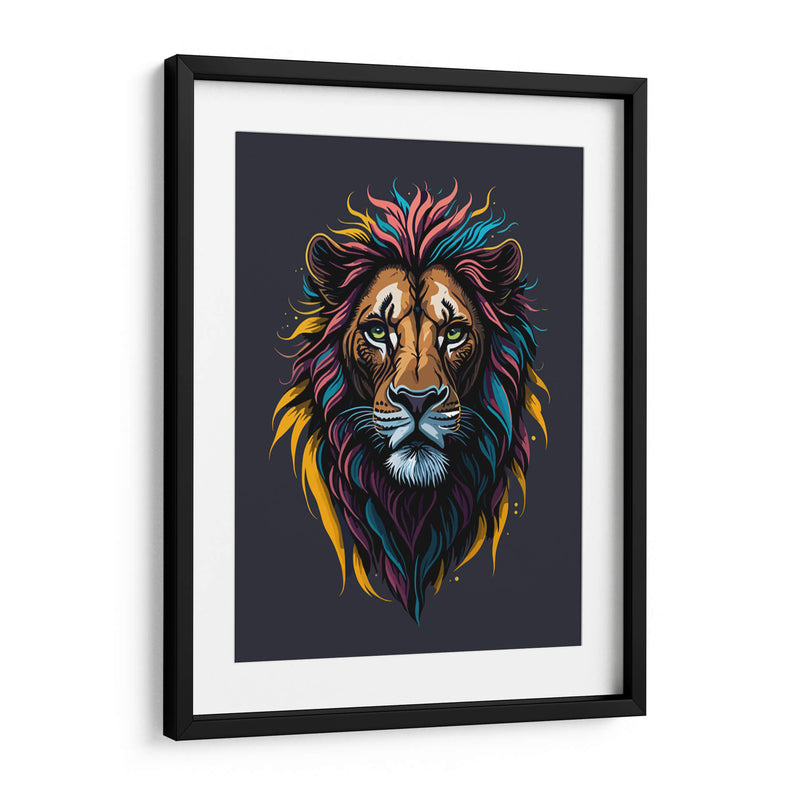 Leon Majestuoso - Infiniity Art | Cuadro decorativo de Canvas Lab