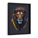 Leon Majestuoso - Infiniity Art | Cuadro decorativo de Canvas Lab