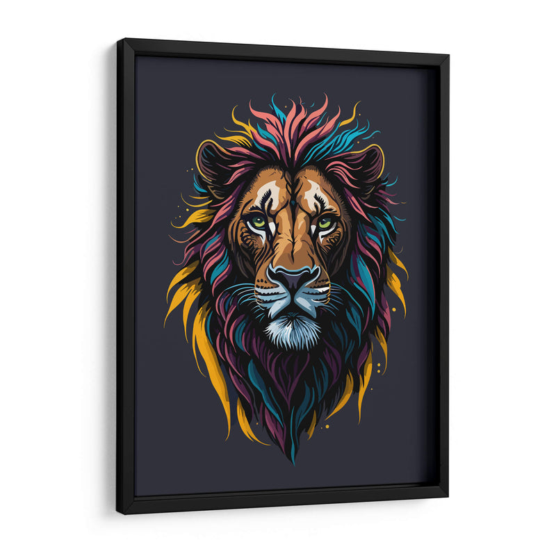 Leon Majestuoso - Infiniity Art | Cuadro decorativo de Canvas Lab