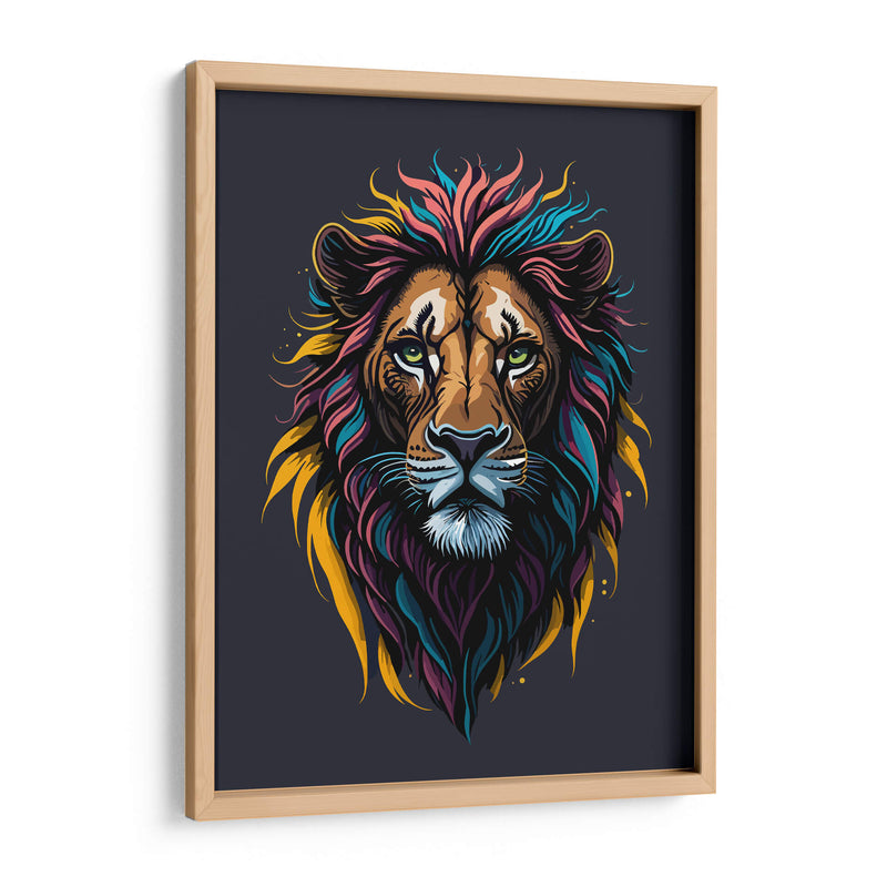 Leon Majestuoso - Infiniity Art | Cuadro decorativo de Canvas Lab