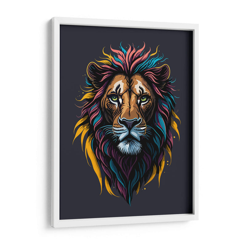Leon Majestuoso - Infiniity Art | Cuadro decorativo de Canvas Lab