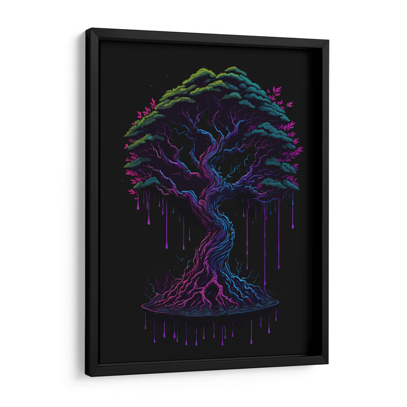 Bonsai Colorido - Infiniity Art | Cuadro decorativo de Canvas Lab