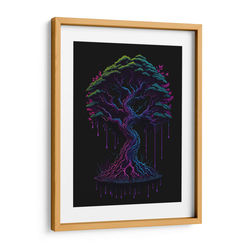 Bonsai Colorido - Infiniity Art | Cuadro decorativo de Canvas Lab