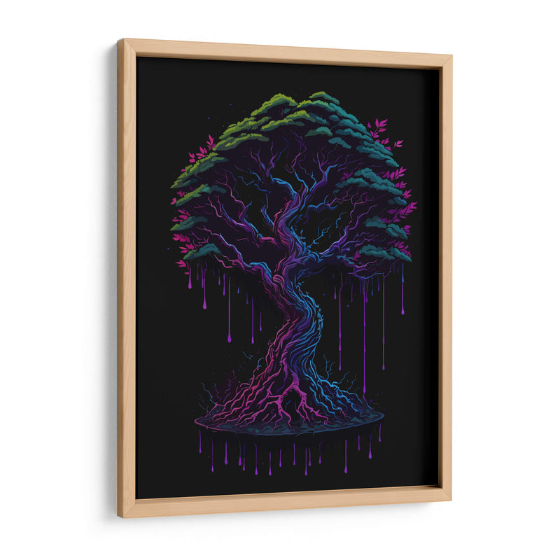 Bonsai Colorido - Infiniity Art | Cuadro decorativo de Canvas Lab