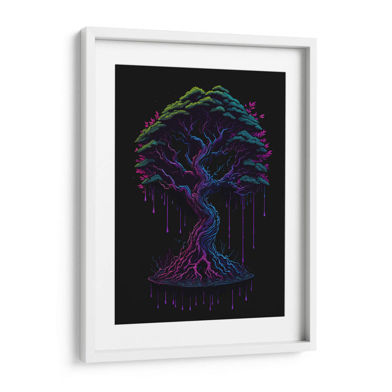 Bonsai Colorido - Infiniity Art | Cuadro decorativo de Canvas Lab