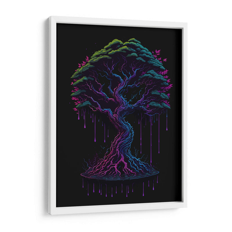 Bonsai Colorido - Infiniity Art | Cuadro decorativo de Canvas Lab