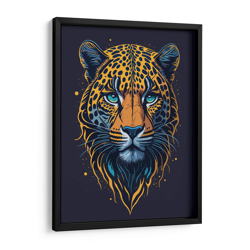 Leopardo Místico - Infiniity Art | Cuadro decorativo de Canvas Lab
