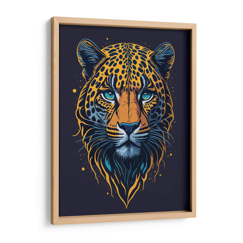 Leopardo Místico - Infiniity Art | Cuadro decorativo de Canvas Lab