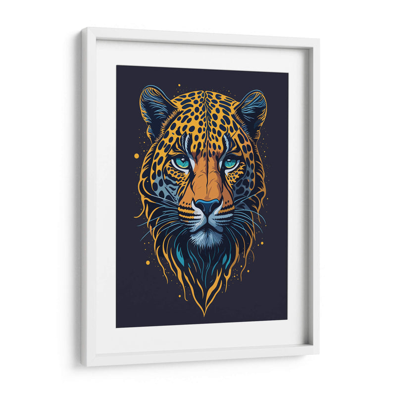 Leopardo Místico - Infiniity Art | Cuadro decorativo de Canvas Lab
