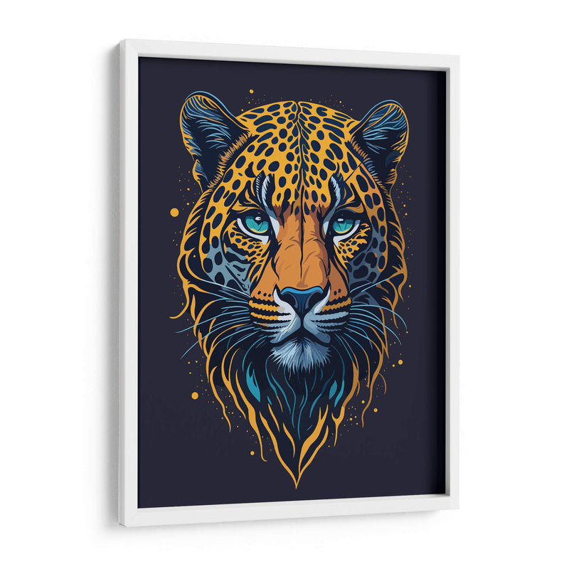 Leopardo Místico - Infiniity Art | Cuadro decorativo de Canvas Lab