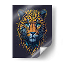 Leopardo Místico - Infiniity Art | Cuadro decorativo de Canvas Lab