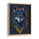 Lobo alfa - Infiniity Art | Cuadro decorativo de Canvas Lab