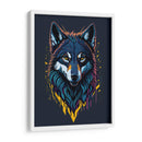 Lobo alfa - Infiniity Art | Cuadro decorativo de Canvas Lab