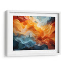 Fluye - Anaranjado Azul - 3 - DeLaVegaGaming | Cuadro decorativo de Canvas Lab