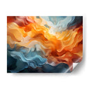 Fluye - Anaranjado Azul - 3 - DeLaVegaGaming | Cuadro decorativo de Canvas Lab