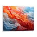 Fluye - Anaranjado Azul - 4 - DeLaVegaGaming | Cuadro decorativo de Canvas Lab