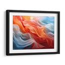 Fluye - Anaranjado Azul - 4 - DeLaVegaGaming | Cuadro decorativo de Canvas Lab