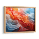 Fluye - Anaranjado Azul - 4 - DeLaVegaGaming | Cuadro decorativo de Canvas Lab