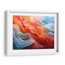 Fluye - Anaranjado Azul - 4 - DeLaVegaGaming | Cuadro decorativo de Canvas Lab