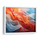 Fluye - Anaranjado Azul - 4 - DeLaVegaGaming | Cuadro decorativo de Canvas Lab