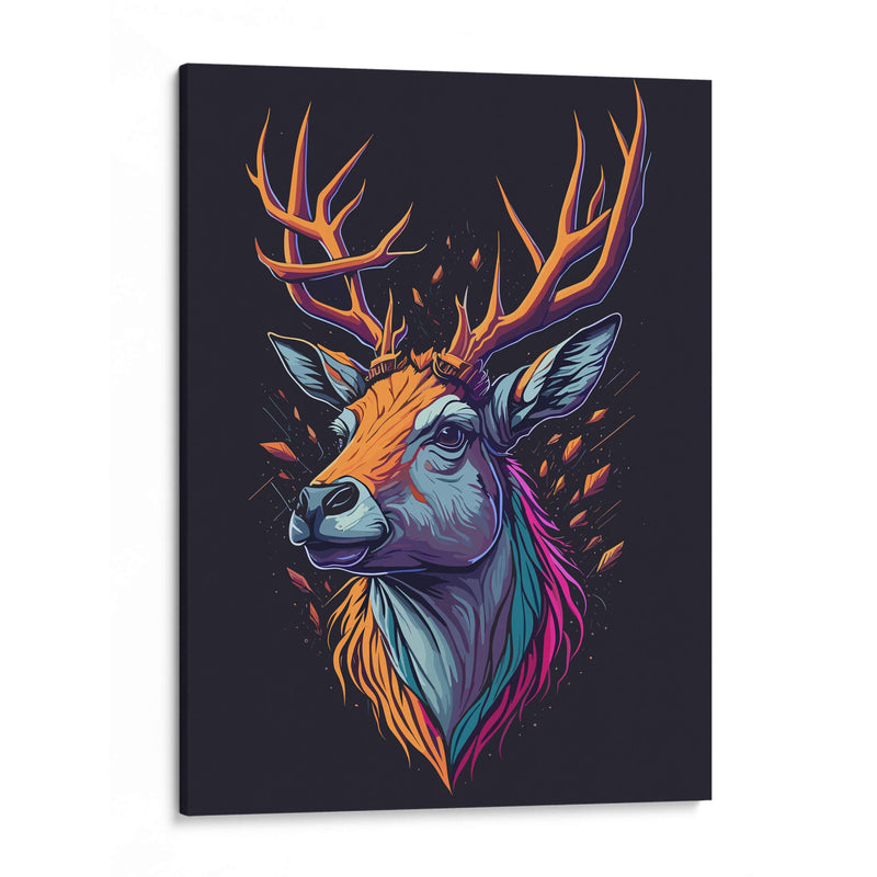 Venado Místico - Infiniity Art | Cuadro decorativo de Canvas Lab