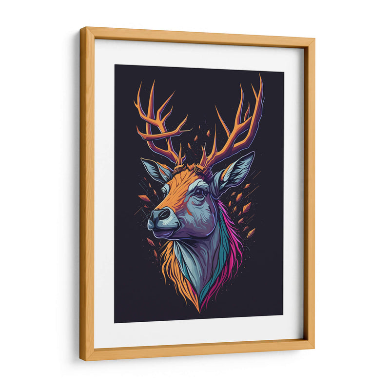 Venado Místico - Infiniity Art | Cuadro decorativo de Canvas Lab
