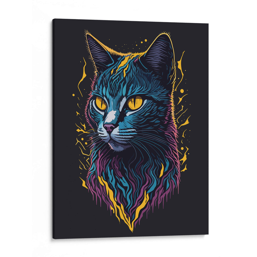 Gato Místico - Infiniity Art | Cuadro decorativo de Canvas Lab