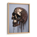Calavera Dorada - Infiniity Art | Cuadro decorativo de Canvas Lab