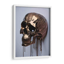 Calavera Dorada - Infiniity Art | Cuadro decorativo de Canvas Lab