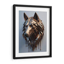 Lobo Dorado - Infiniity Art | Cuadro decorativo de Canvas Lab