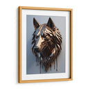 Lobo Dorado - Infiniity Art | Cuadro decorativo de Canvas Lab