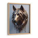 Lobo Dorado - Infiniity Art | Cuadro decorativo de Canvas Lab