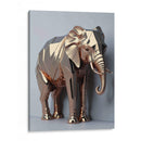 Elefante Dorado - Infiniity Art | Cuadro decorativo de Canvas Lab