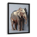 Elefante Dorado - Infiniity Art | Cuadro decorativo de Canvas Lab