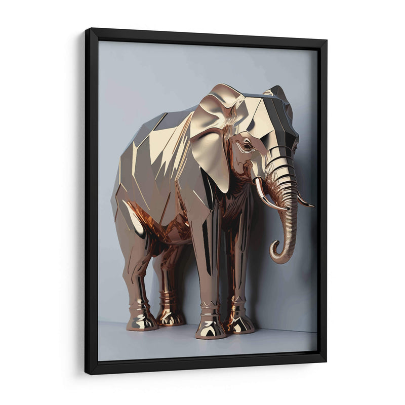 Elefante Dorado - Infiniity Art | Cuadro decorativo de Canvas Lab