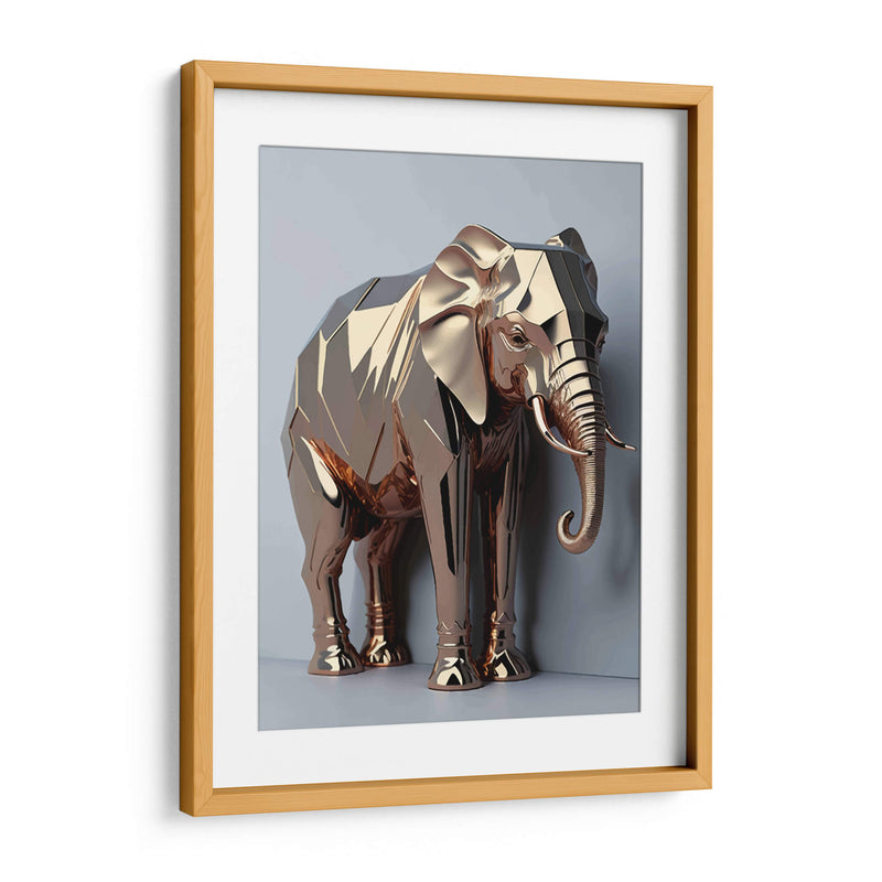 Elefante Dorado - Infiniity Art | Cuadro decorativo de Canvas Lab