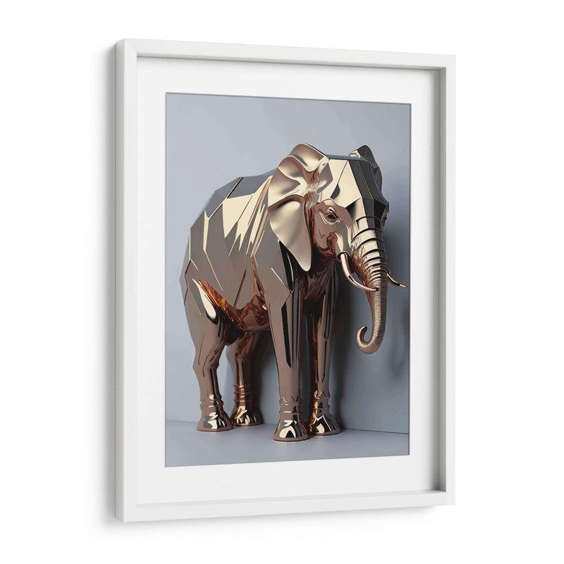 Elefante Dorado - Infiniity Art | Cuadro decorativo de Canvas Lab