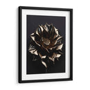 Dhalia Negra-Dorada - Infiniity Art | Cuadro decorativo de Canvas Lab